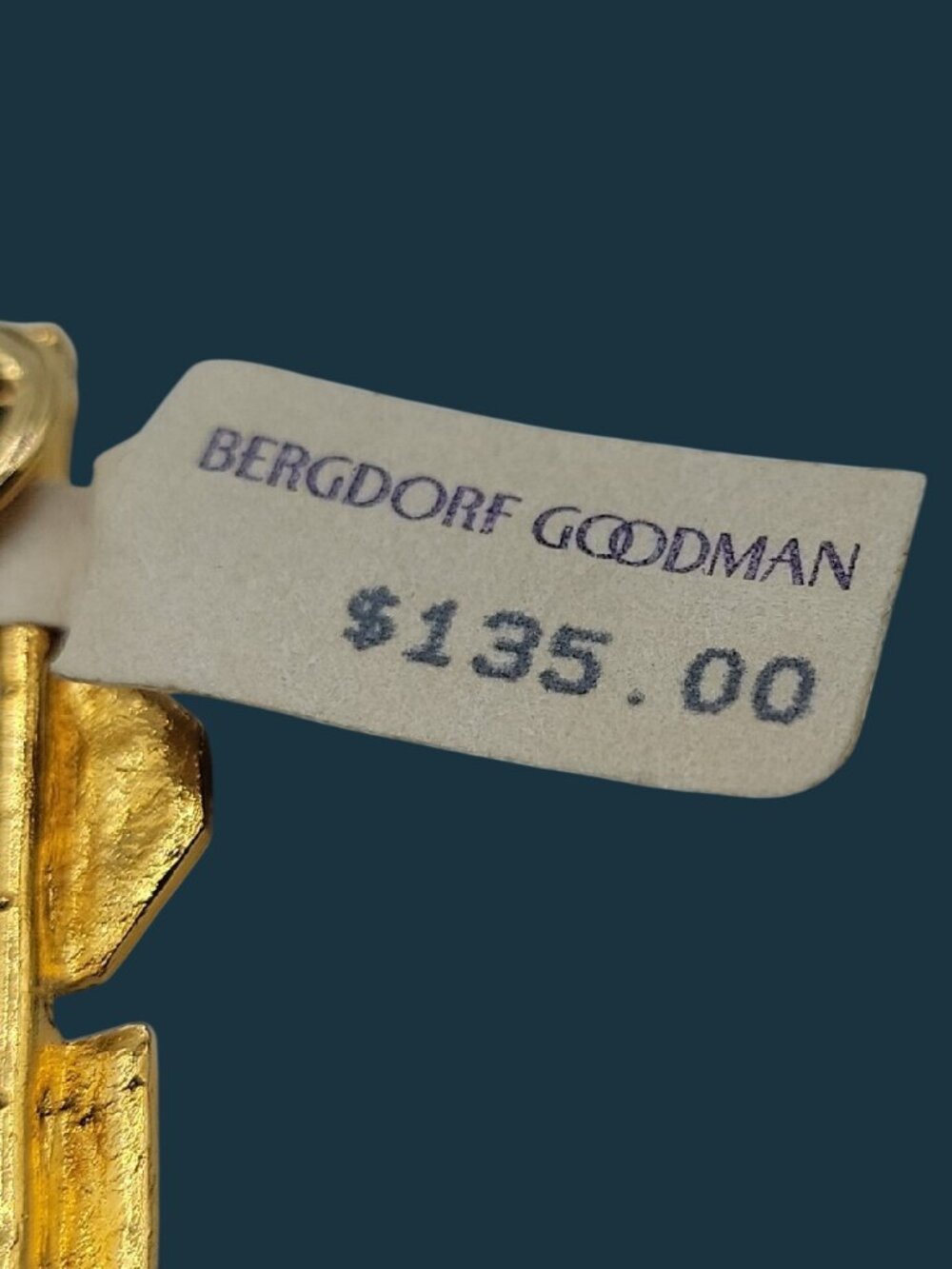 VTG Ballou Reg’d City Scene Interchangeable Brooch Bergdorf Goodman Tag Estate - Picture 7 of 16